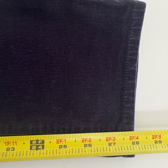 Talbots Flawless 5 Pocket Straight Corduroy Pants 4p Petite Navy Cords EUC! 0346 - Picture 7 of 11